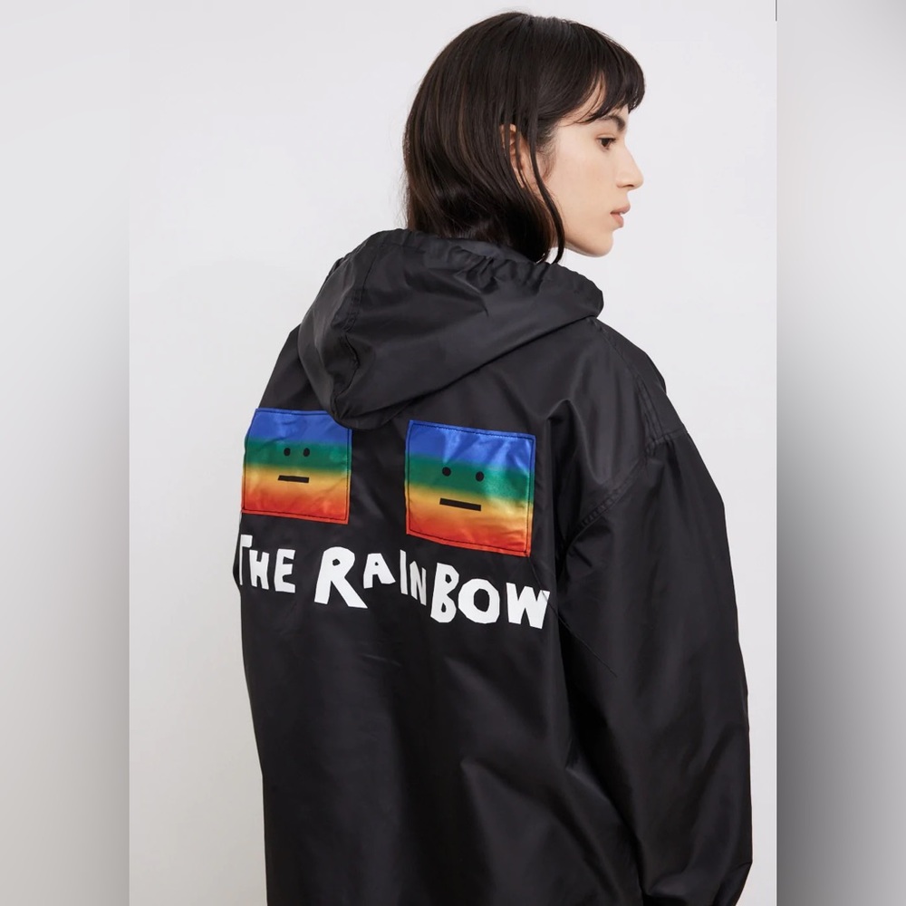 ACNE STUDIOS Rainbow Hooded Jacket